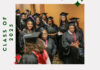 Outdoor Graduation Poster in Tan Gold Contemporary & Classy Style (2)